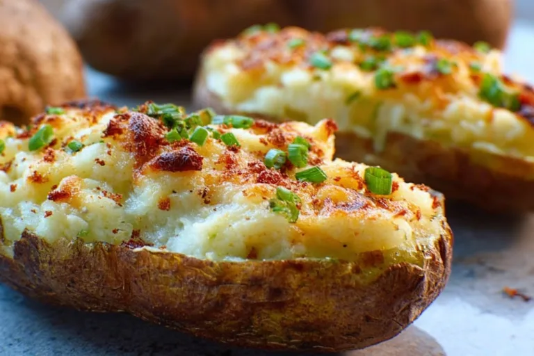 twice baked potatoes side dish recipe photo