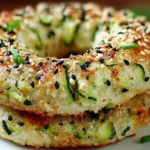 zucchini bagel breakfast recipe photo