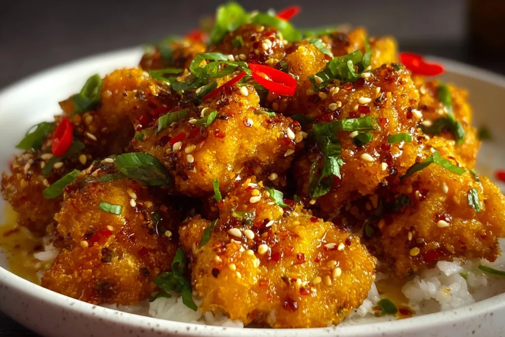 bang bang chicken dinner recipe photo