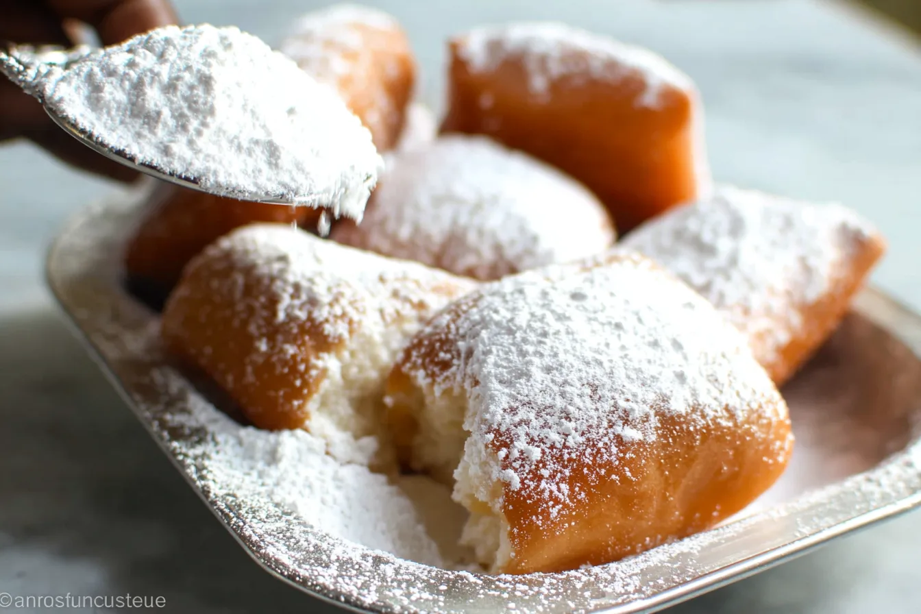 beignet new orleans breakfast recipe photo