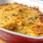 caribbean plantain gratin dinner recipe photo