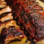 dry rub baby back ribs dinner recipe photo