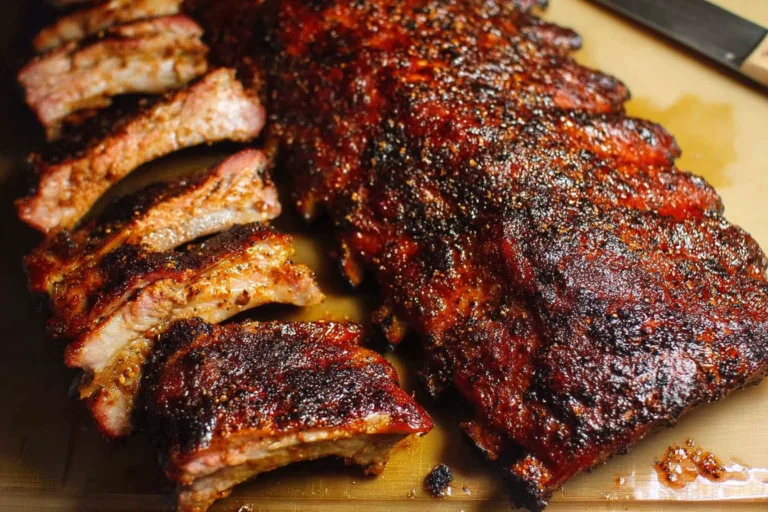 dry rub baby back ribs dinner recipe photo