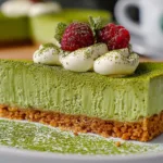 matcha cheesecake Dessert recipe photo
