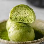 matcha mochi ice cream dessert recipe photo