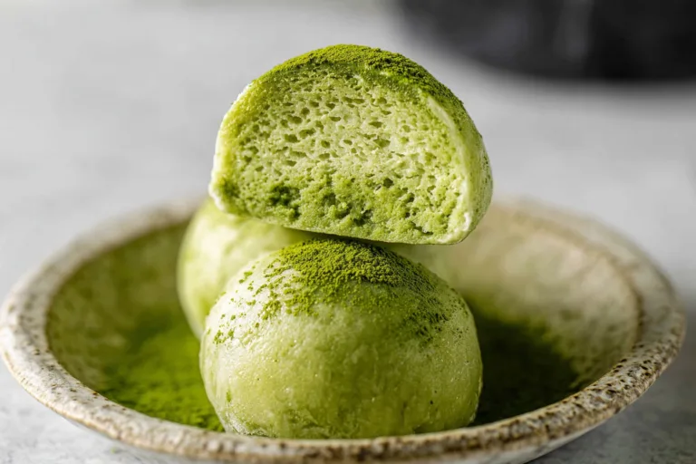 matcha mochi ice cream dessert recipe photo
