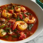 shrimp stew dinner recipe photo
