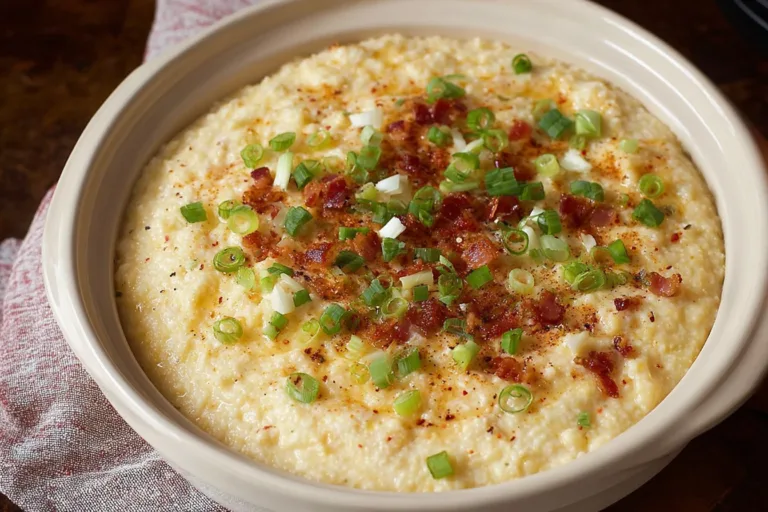 slow cooker grits breakfast recipe photo