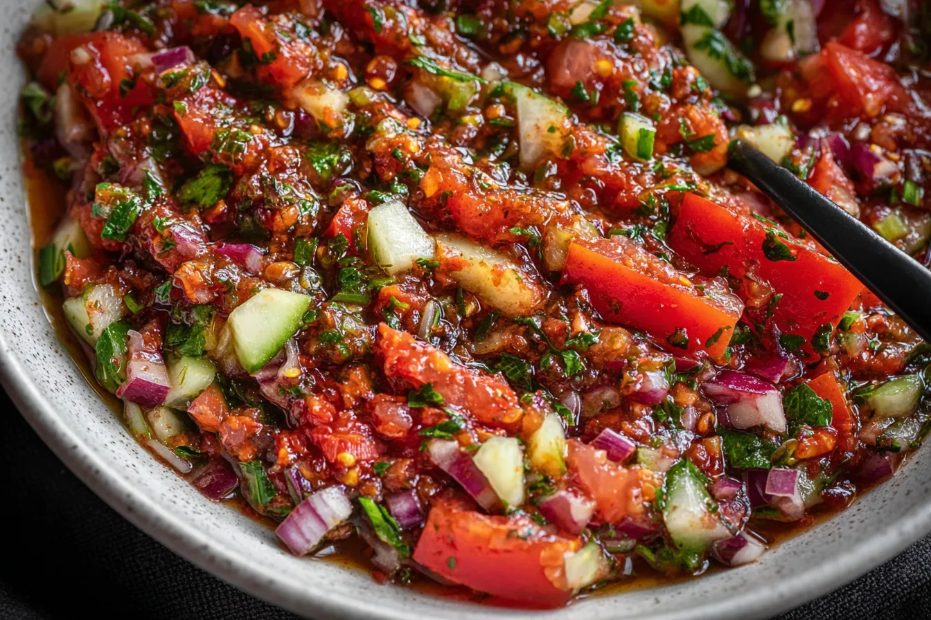 turkish ezme salad salad recipe photo